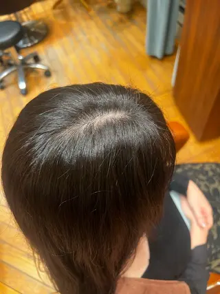 ミディアム カラー トーンアップ🦢 ユメのヘアスタイル