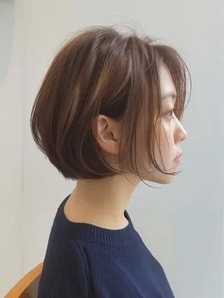 ショート motoトップカラー リスト/ブリーチカラのヘアスタイル