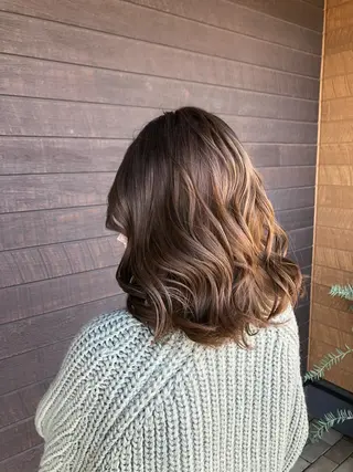 カラー 太白区白髪ぼかし/ ボブカット/千葉達人のヘアスタイル