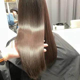 ロング カラー CALAMARI所属・【渋谷で人気】艶髪× 髪質改善/ツヤカラーのヘアスタイル