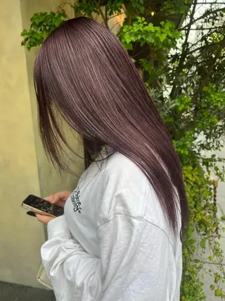 ロング カラー 個性派/中韓ネイル SAKURAのネイルデザイン