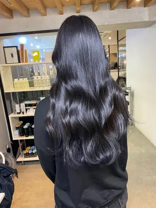 ロング カラー ヘアアレンジ 飯田 晟恭のヘアスタイル