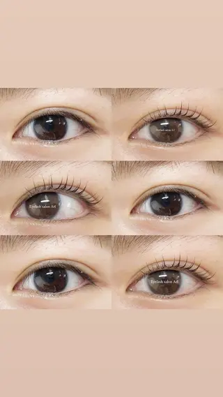 マツエク・マツパ Eyelash Arlのマツエク・マツパデザイン