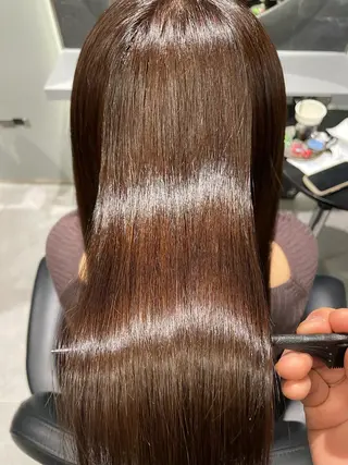 ロング カラー luff銀座所属・髪質改善艶髪特化 二瓶　海人のヘアスタイル