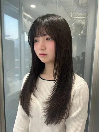 ロング 暖色系/髪質改善 /貞金瑞波のヘアスタイル