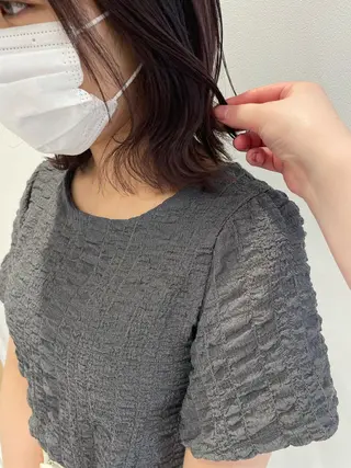 ミディアム 🪴酒井 可南子🪴のヘアスタイル