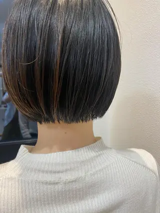 ショート 🌟ショート/シ ョートボブ/岡田🌟のヘアスタイル