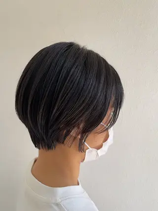 ショート 田中  愛のヘアスタイル