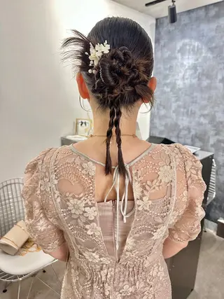 ミディアム ヘアアレンジ レイヤーカット🪄 耳ツボ🎀Ayumiのヘアスタイル