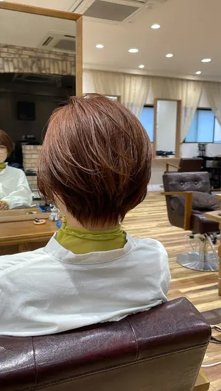 ショート YASUHIRO グレージュ/メンズのヘアスタイル