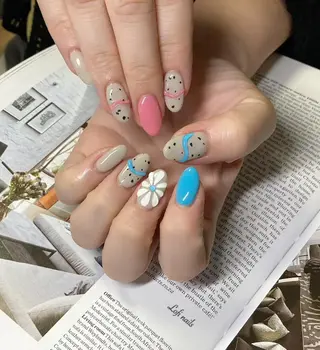 セミロング ネイル Lofi nails ゆきこのネイルデザイン