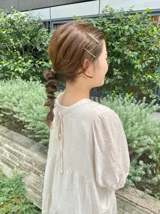 ミディアム カラー パーマ ヘアアレンジ メンズ キッズ ネイル マツエク・マツパ tatsumi/ボブ ウルフ/レイヤーのヘアスタイル