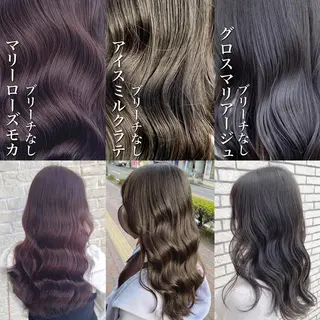 カラー 艶髪レイヤーの王 復活の大澤竜馬のヘアスタイル