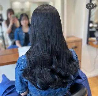 セミロング Cocorokara所属・カナザワ アリッサのヘアスタイル