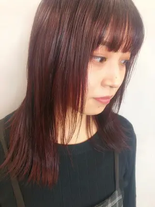 ミディアム カラー 関 京磨のヘアスタイル
