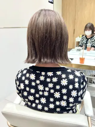 ミディアム カラー レイヤー専門家 ダブルカラー修のヘアスタイル