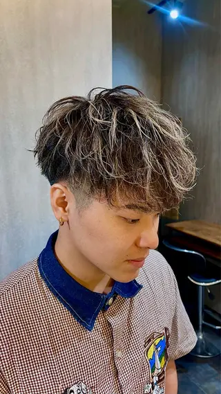 カラー メンズ Men's hair NoN所属・ヤスムラ コウイチのヘアスタイル