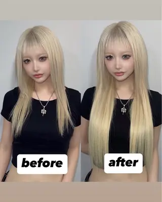 ロング カラー SALOWIN新宿三丁目EAST6F所属・糸川 伸樹のヘアスタイル