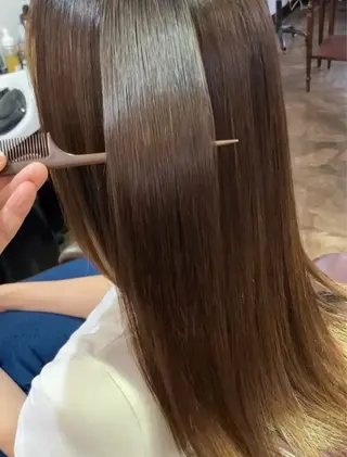 セミロング hair&make chambreのヘアスタイル