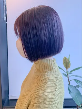 ショート カラー ヘアアレンジ yuka .のヘアスタイル