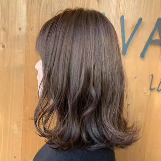 ミディアム yamauchi mikuのヘアスタイル