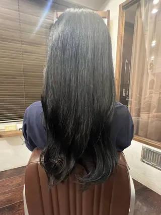 ロング カラー 🩵河原 優🩵のヘアスタイル