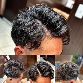 ショート パーマ メンズ 💈田上 立輝のヘアスタイル