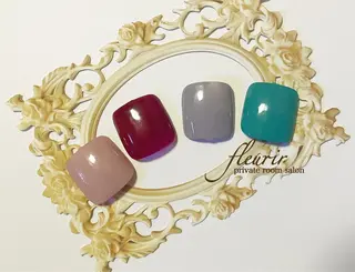 ネイル フルリール 【プライベートサロンのネイルデザイン