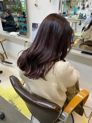 セミロング LIBRO所属・Moca 〰️のヘアスタイル