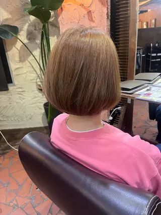 ショート 中山 実のヘアスタイル
