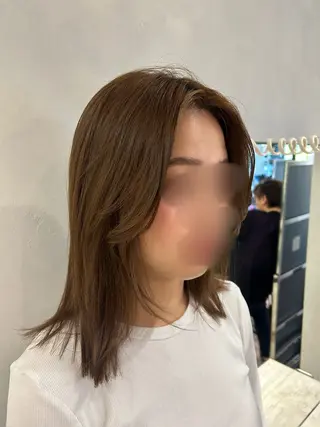 ミディアム カラー ITbyALBUM藤沢店所属・IT by ALBUM立川のヘアスタイル