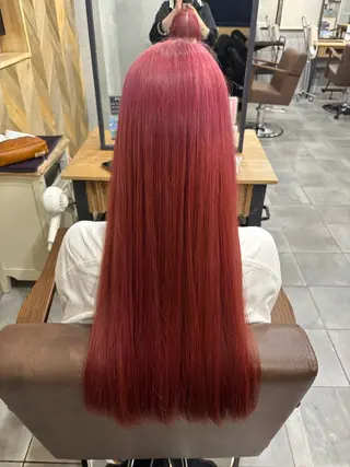 ロング カラー ❄️中野侑香❄️ ハイライト/ブリーチのヘアスタイル