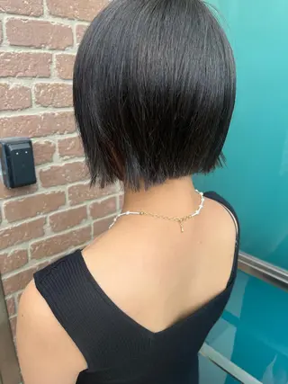 ショート カラー パーマ ヘアアレンジ メンズ キッズ ネイル マツエク・マツパ アイブロウ times salon名駅所属・久木原 ゆりのヘアスタイル