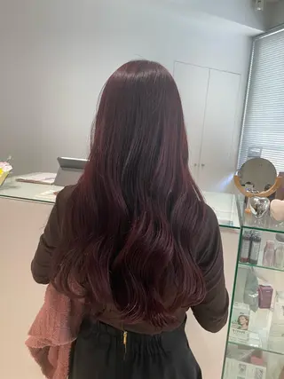 ロング カラー loely 💞miyuのヘアスタイル