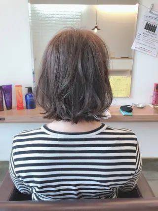 ミディアム SENSEスタイリストアカデミー守谷校所属・サロンアカデミー 増渕　規泰のヘアスタイル