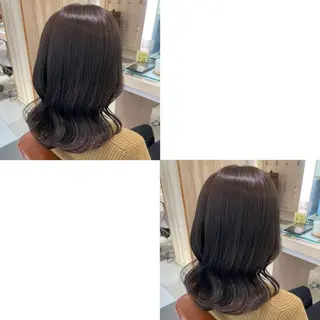 ミディアム カラー 青沼夏未/オリーブ/ 寒色カラーのその他イメージ