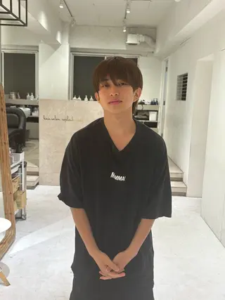 メンズ 透明感カラーと映画 美容師/yujiのヘアスタイル