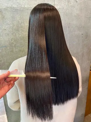 ロング mana .のヘアスタイル