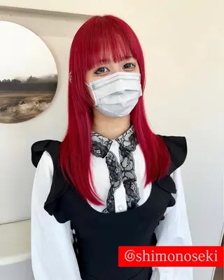 ロング カラー ビューティー　クララ所属・🌈miu miu hair✂️💕のヘアスタイル