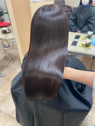 ロング 🇰🇷韓国風顔周り NANAMI🇰🇷のヘアスタイル