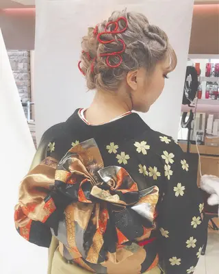 ヘアアレンジ 佐藤 奈佳子 サトウ ナカコのヘアスタイル