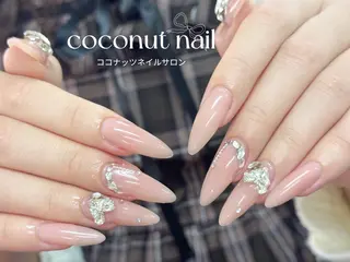 ネイル 神田 ココナッツのネイルデザイン