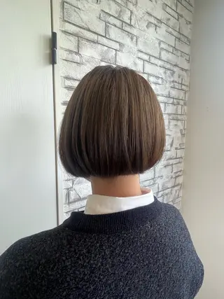 ショート カラー ワンカラー💓 豊橋/まおのヘアスタイル