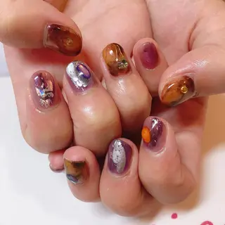 ネイル La neige* yuki 🥯🍑のネイルデザイン