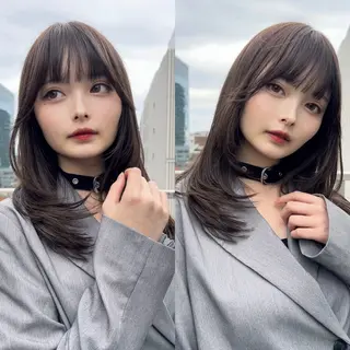 ロング 💎レイヤーカット× 髪質改善💎後藤陸のヘアスタイル