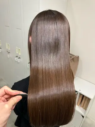 ロング カラー 👑髪質改善の匠👑 サンジョウ ユウキのヘアスタイル