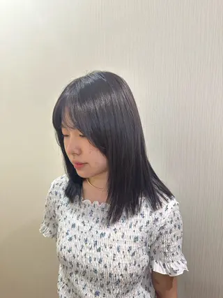 ミディアム カラー naitre所属・【naitre】 sakuraのヘアスタイル