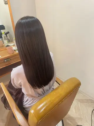 ロング カラー 吉田 明弘のヘアスタイル