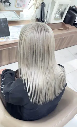 ロング 髪質改善/縮毛矯正 /カラー/篠塚菜々子のヘアスタイル