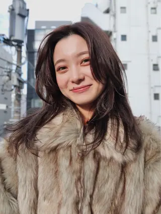 セミロング カラー パーマ特化/藤沢 /湘南/HYOのヘアスタイル